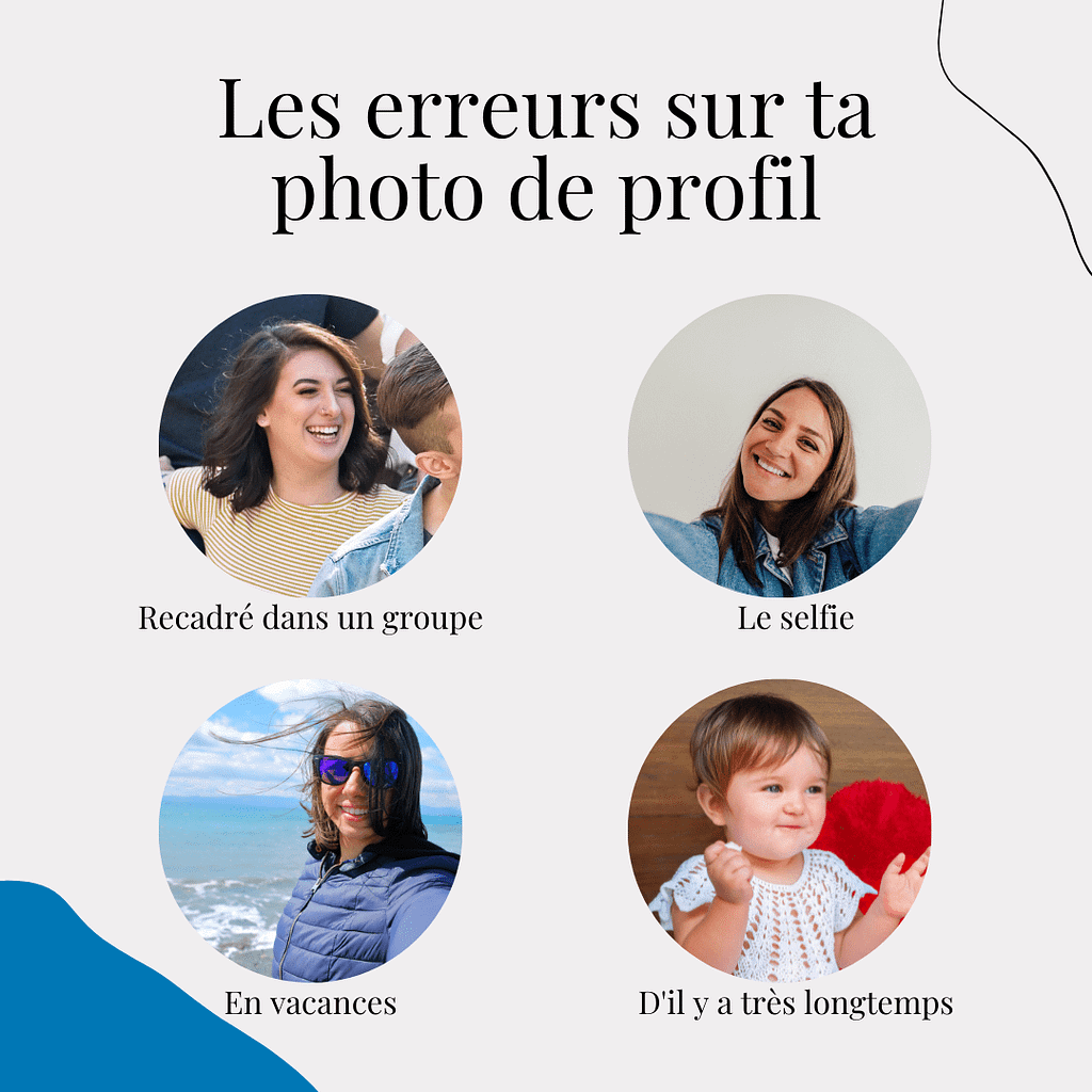 les erreurs sur ta photo de profil linkedin